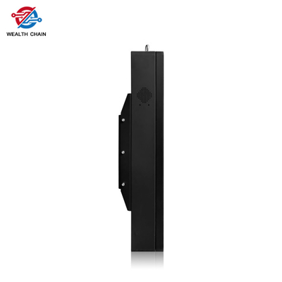 De verticale Muur zette Openluchtlcd Digitale Signage op 43 Duim Zwarte Standaardventilators die -10° koelen aan 55°