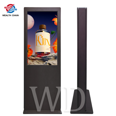 10 voet hoge 4K 75“ LCD Openluchtlcd Digitale Signage Multilanguange
