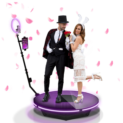 De veelzijdige 360 Roterende van de het Huwelijkspartij van Selfie van de Fotocabine Machine van het de Verrichtingsglas Intelligente