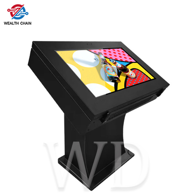 Bevindende Zwarte Digitale Totem buiten Gebruik 43“ met 2K LCD &amp; Antiglansglas