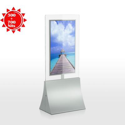 het Tweezijdige LCD Scherm die van 1000nits 700nits voor Maniersalon adverteren
