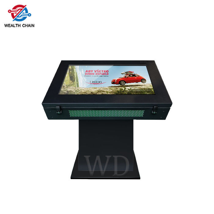 1080P LCD het Scherm Openlucht Digitale Signage Totem, Interactieve Wayfinding-Kiosk
