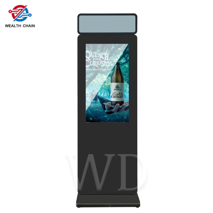 LCD 32 Duimvloer die Digitaal Signage Vertonings Acrylteken bevinden zich